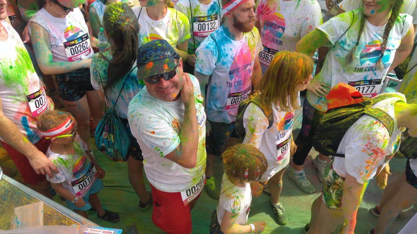 Bieg The Color Run w Krakowie