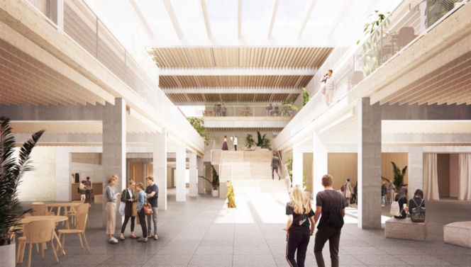 Wizualizacje nowego budynku UW w stolicy