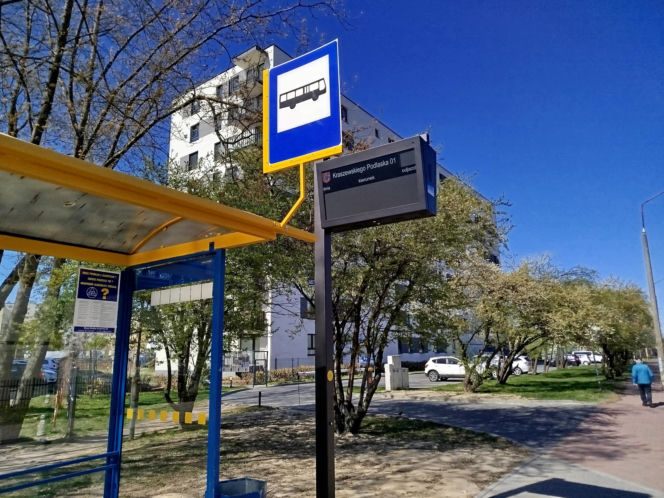 Tablice informacji dynamicznej dla pasażerów autobusów MPK w Siedlcach