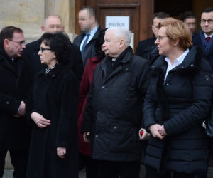 Kaczyński modlił się za brata