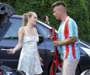 Barwy szczęścia, odc. 2563: Oliwka (Wiktoria Gąsiewska), Patryk (Konrad Skolimowski)