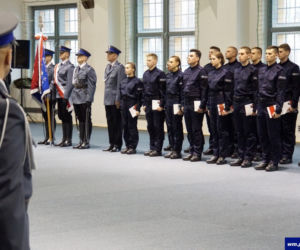 Nowi policjanci w garnizonie warmińsko-mazurskiej policji
