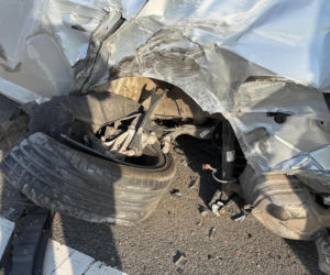 Poważny wypadek na trasie S8. Ciężarówka zderzyła się z osobówką