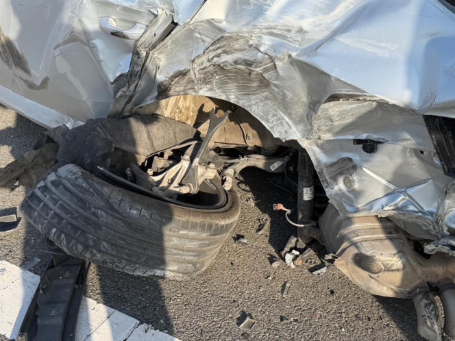 Poważny wypadek na trasie S8. Ciężarówka zderzyła się z osobówką