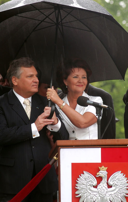 Jolanta i Aleksander Kwaśniewscy