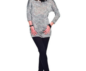 Ubrania w ciąży: sweter dla elegantki