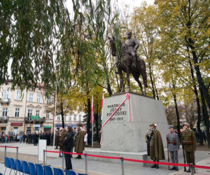 Piłsudski już odsłonięty