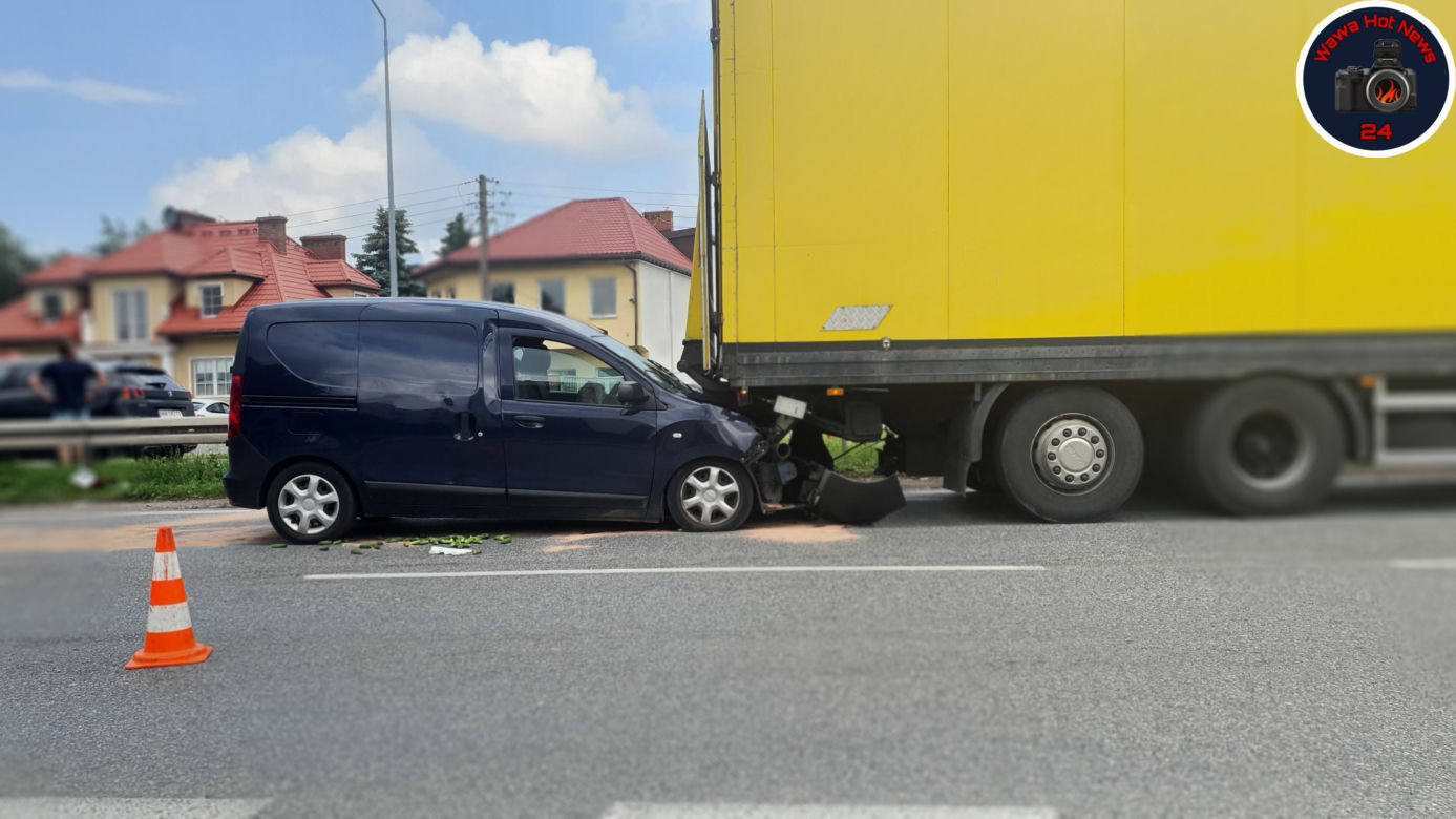 Wypadek w Jawczycach