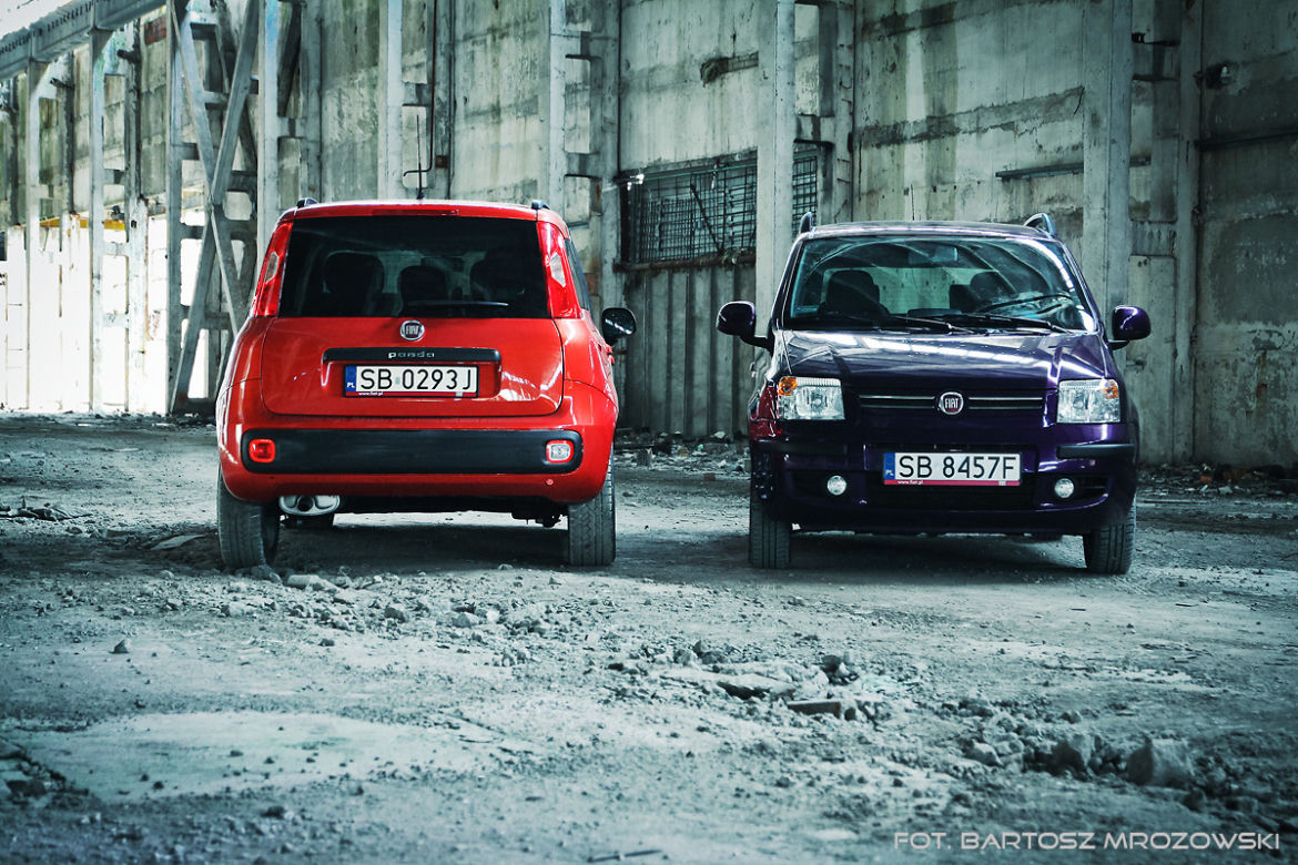 Nowy Fiat Panda III kontra Fiat Pand II