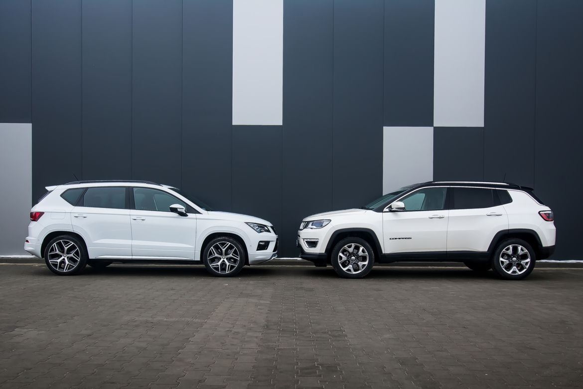 Seat Ateca FR vs. Jeep Compass LIMITED