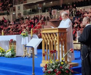 Szychy polityczne dotarły na urodziny Radia Maryja. Mamy dużo zdjęć ze środka hali