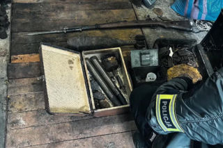 Nielegalny arsenał w domu na Mazowszu