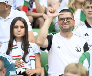 Legia Warszawa - Zagłębie Lubin: Zdjęcia kibiców