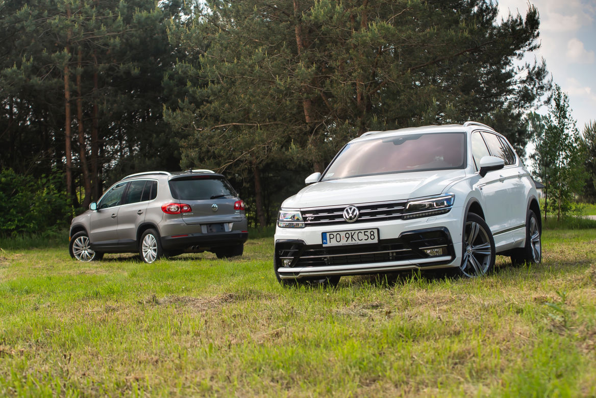 Volkswagen Tiguan Allspace 2.0 TDI 190 KM 4Motion DSG R-Line & Volkswagen Tiguan 2.0 TSI DSG 4Motion Wolfsburg Edition