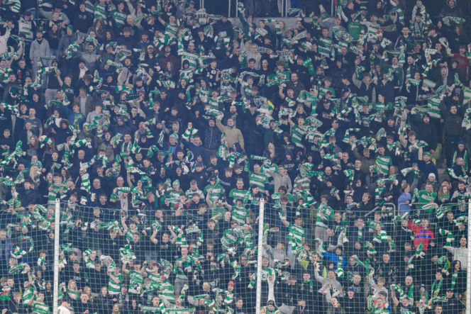 Lechia Gdańsk - Jagiellonia Białystok: Zdjęcia kibiców i zawodników z meczu 24. kolejki PKO BP Ekstraklasy