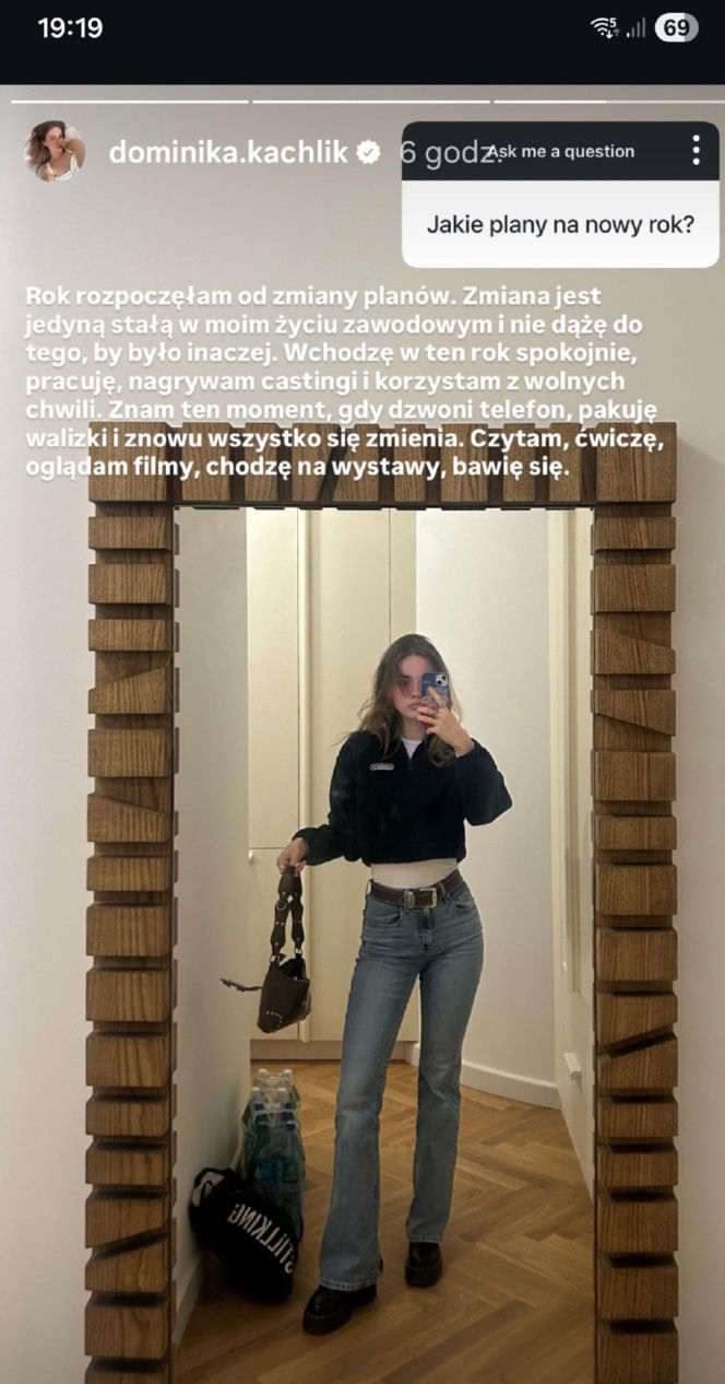 Dominika Kachlik (Franka z M jak miłość) o zmianach i planach na 2026 rok