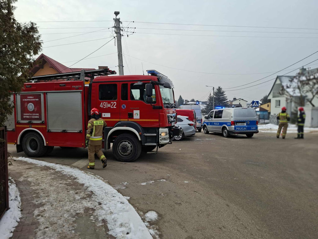 Wypadek u zbiegu ulic Miodowej i Smugowej