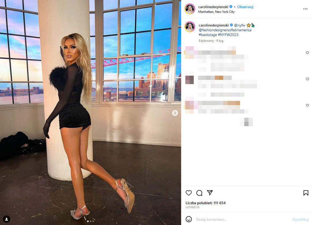 Karolina Derpieński podbija Amerykę 