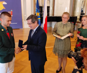 Spotkanie z tarnowskimi paraolimpijczykami w Sali Lustrzanej