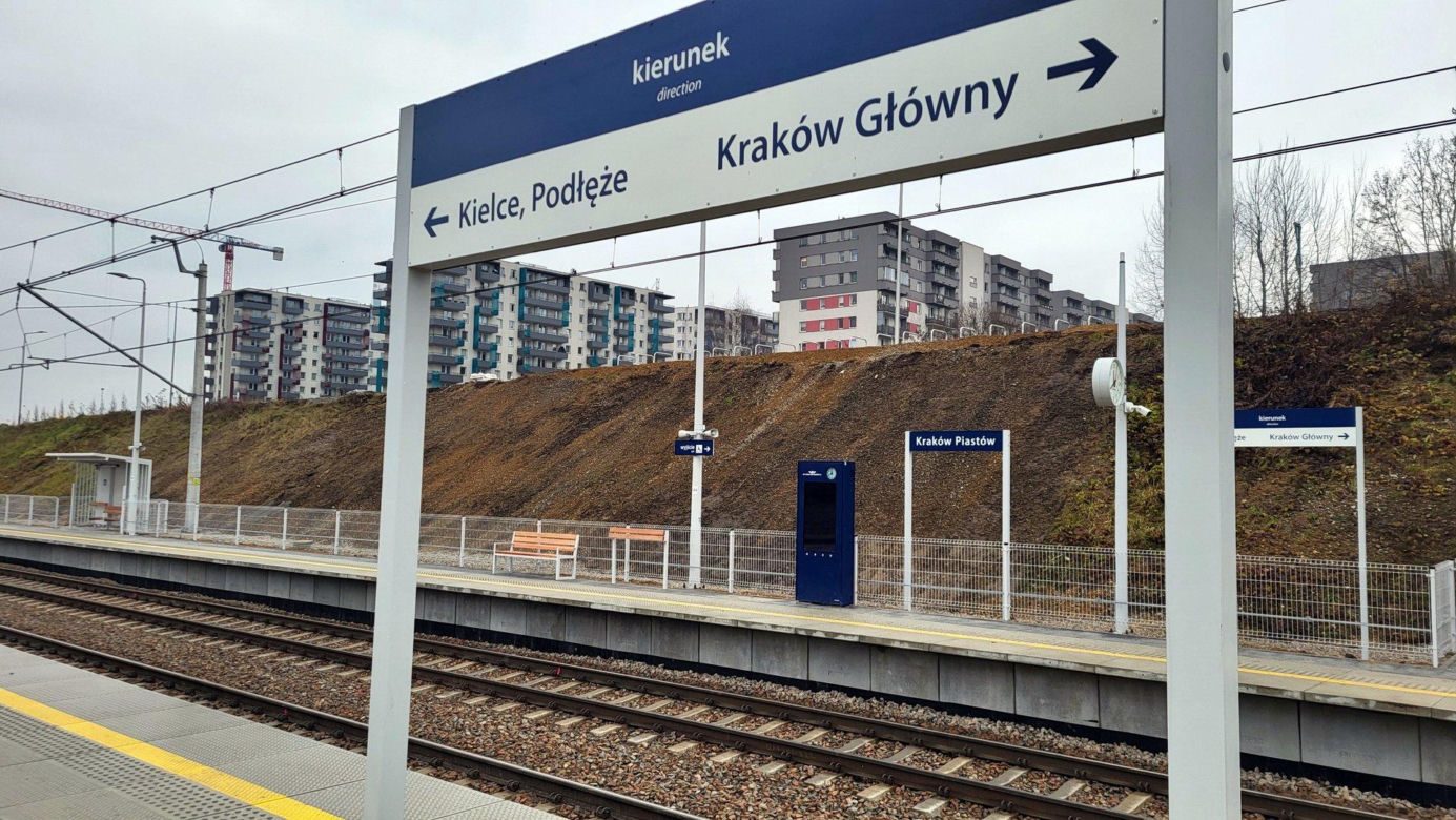 Przystanek kolejowy Kraków Piastów