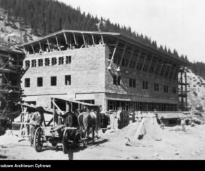 Budowa schroniska na Kalatówkach