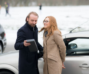 Lekarze 4 odcinek 13 Michał Karkoszka (Wojciech Mecwaldowski) Paulina (Monika Buchowiec)
