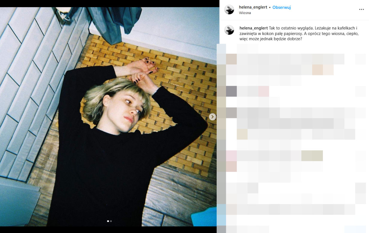 Tak wygląda Helena Englert, córka Ścibakówny i Englerta.