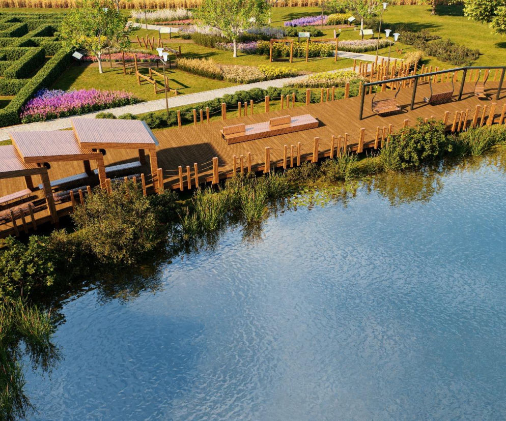 Park z labiryntem i ścieżką edukacyjną powstanie w Krasnem Potockiem. Jest zielone światło do budowy