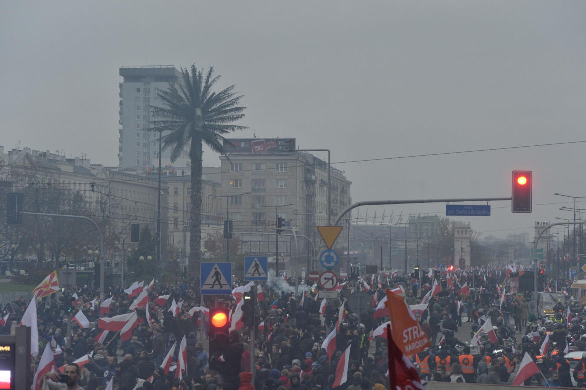 Największe zadymy na Marszu Niepodległości