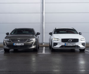 Volvo V60 T8 Twin Engine AWD R-Design AT8 vs. Peugeot 508 SW GT 2.0 BlueHDI 177 KM AT8