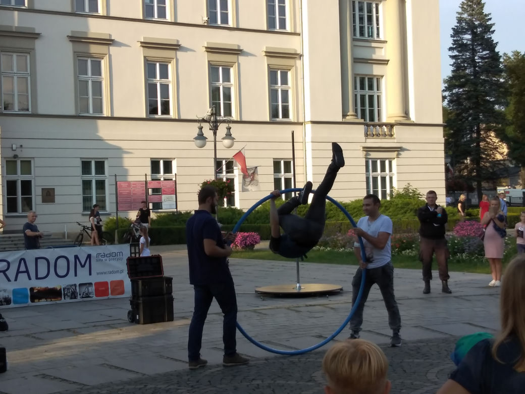 W weekend królowała magia! Na radomskim deptaku wystąpiły największe gwiazdy sztuki ulicznej!