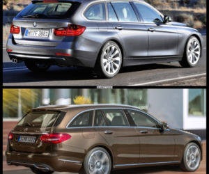 Mercedes Klasy C kontra BMW Serii 3 Touring