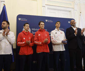 Kacper Tomasiak, Władimir Semirunnij i inni na spotkaniu u Ministra Sportu