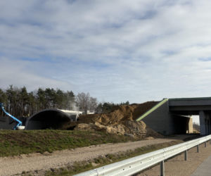 Postępy na budowie A2 Siedlce - Biała Podlaska