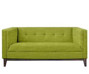 Zielona sofa