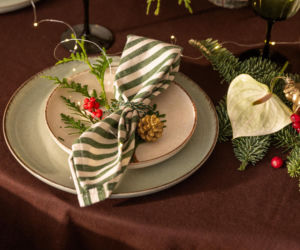 Mieszkanie w świątecznej aranżacji