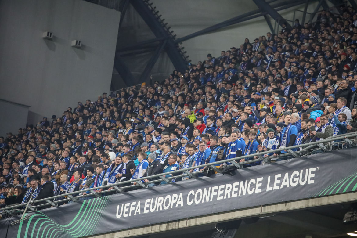 Lech - Fiorentina w obiektywie. Kibice bawili się świetnie