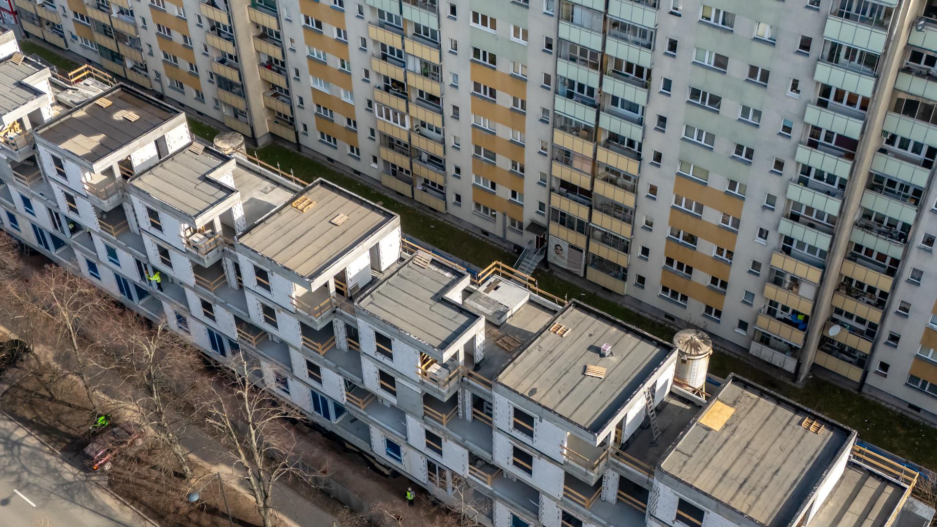 Wola Księcia Janusza w Warszawie w budowie