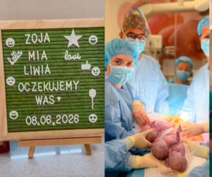W Świętokrzyskim Centrum Matki i Noworodka na świat przyszły trojaczki
