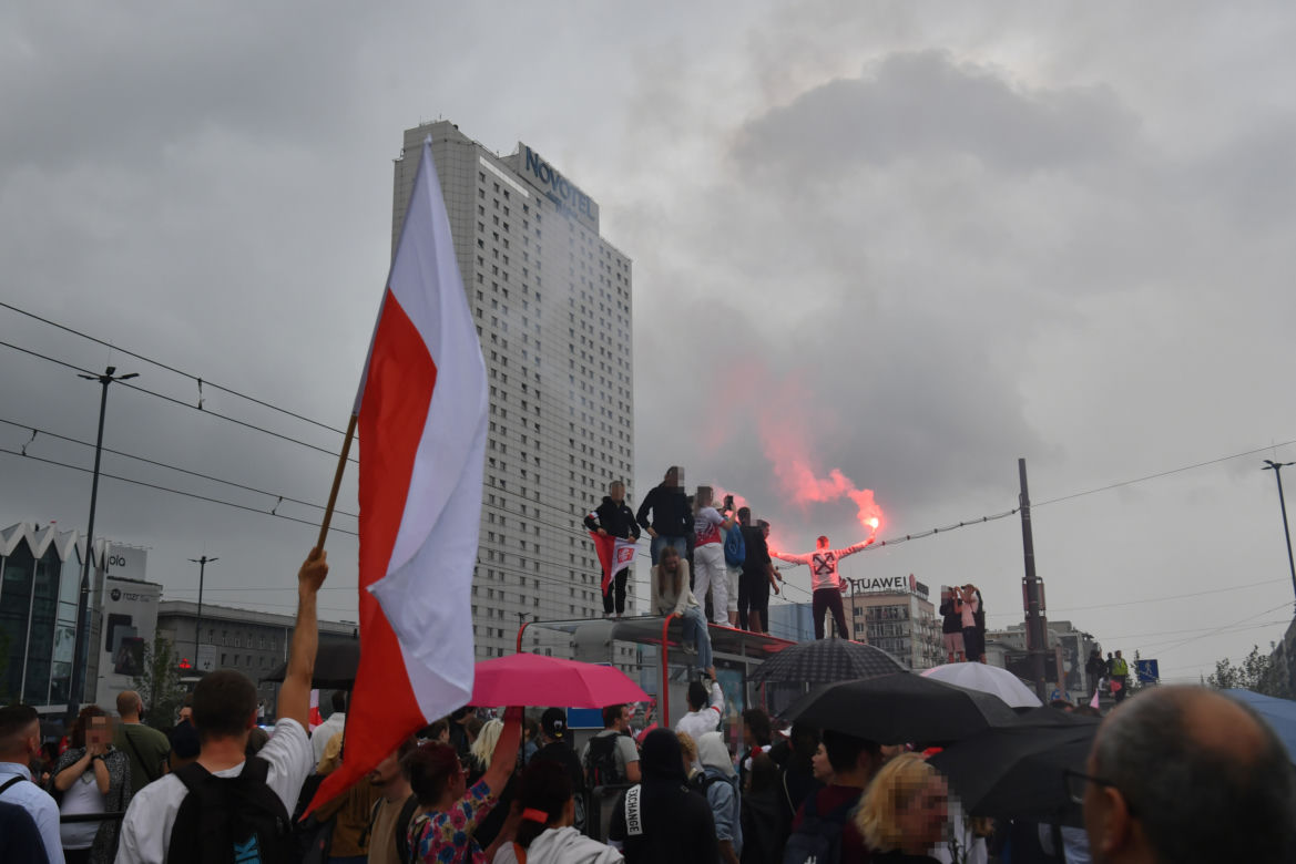 Warszawa 79. rocznica Powstania Warszawskiego Godzina W
