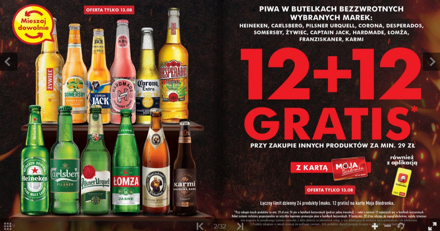 Promocje w Biedronce na weekend