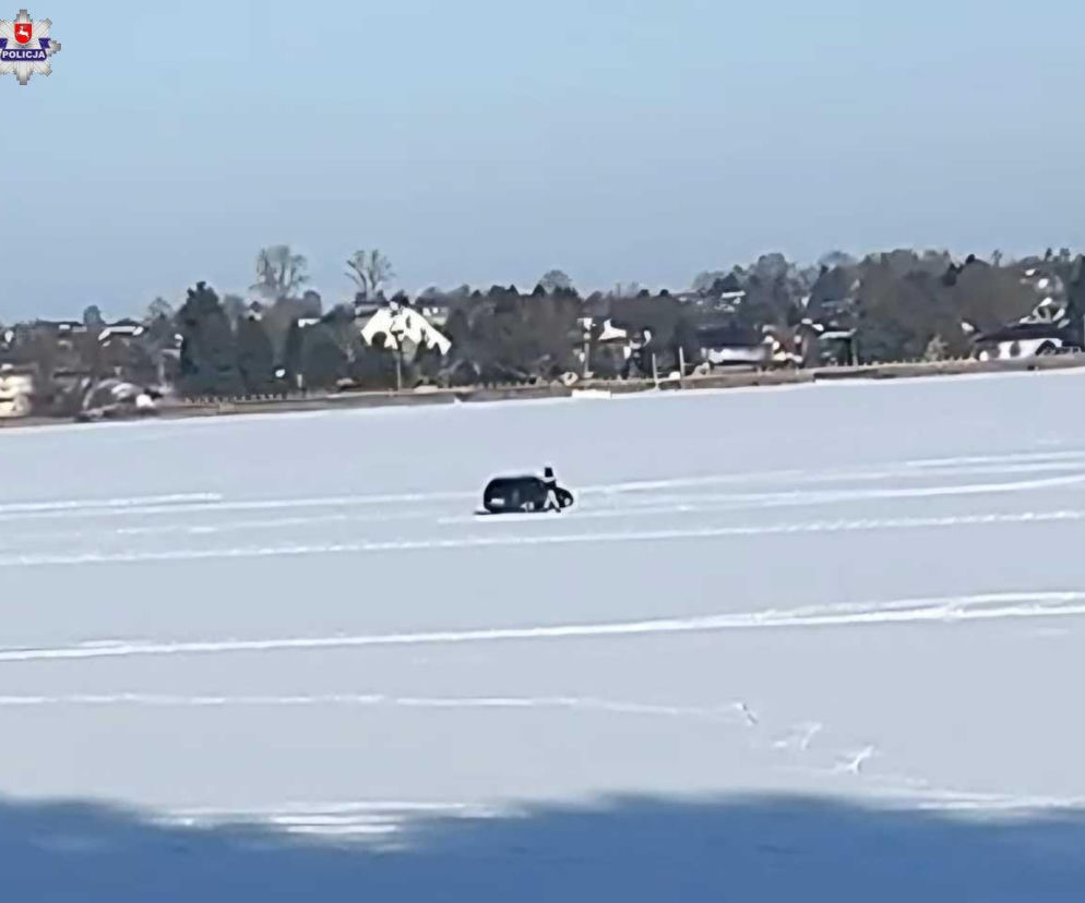 Driftował po zamarzniętym jeziorze. Tragedia była o krok