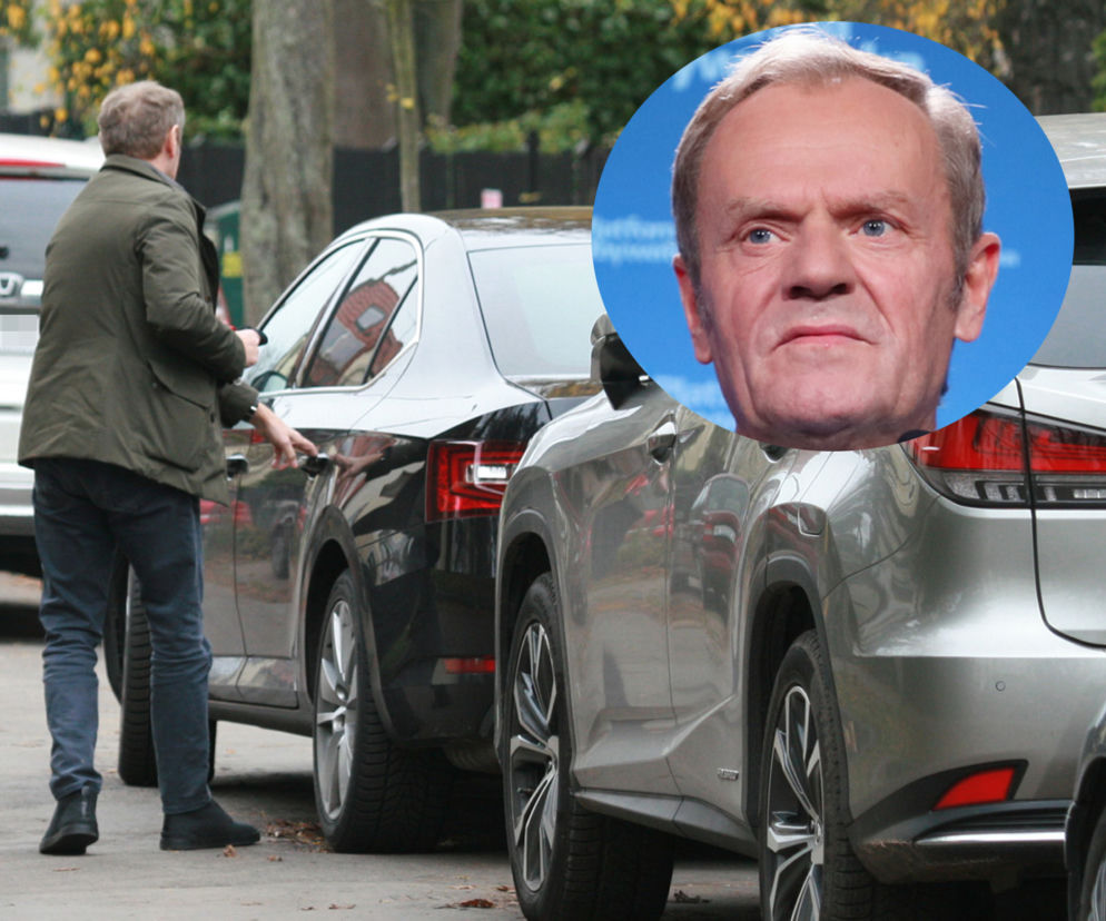 Donald Tusk wrócił do Sopotu nowym autem