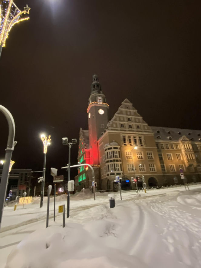 Zima w Olsztynie - 31 grudnia 2025