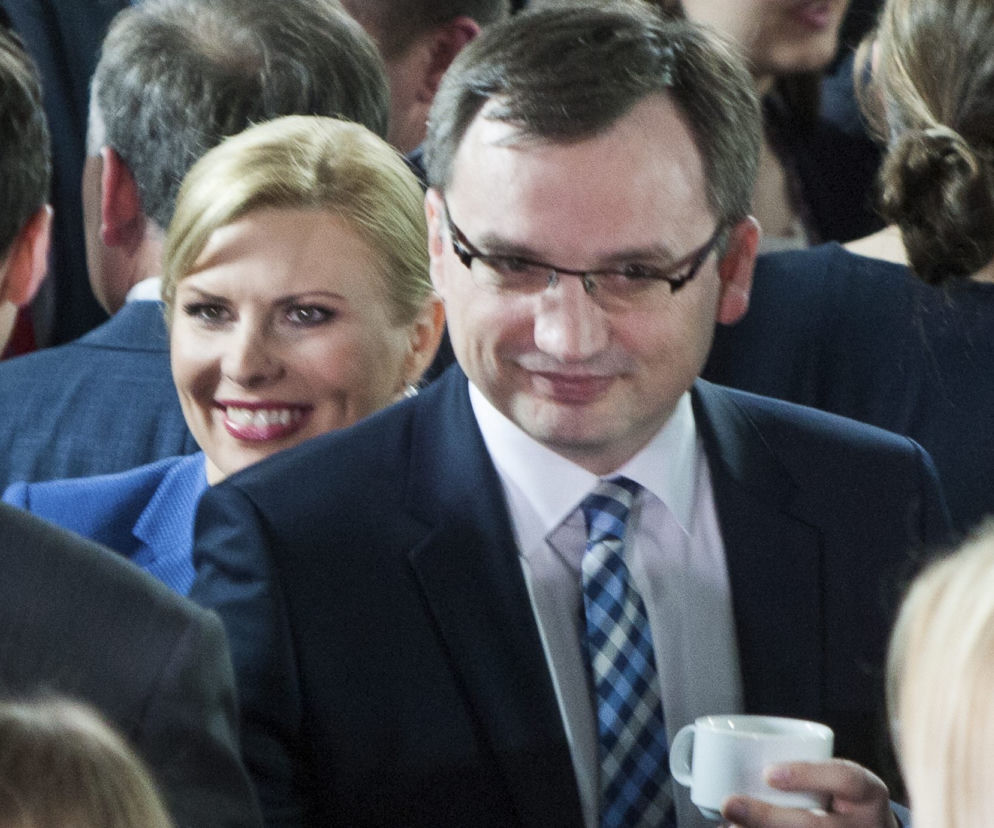 Zbigniew Ziobro z żoną, Patrycją Kotecką