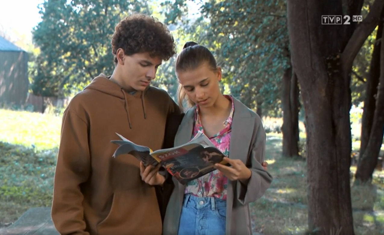 Barwy szczęścia, odcinek 2589: Michalina (Anna Pentz), Witek (Witold Sosulski)