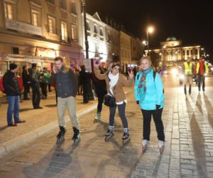 Nightskating po Warszawie