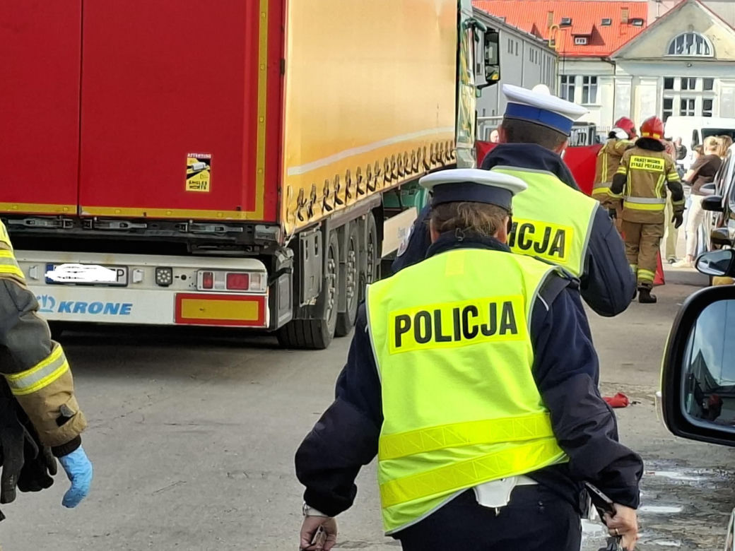 Wypadek na "strefie" w Starachowicach
