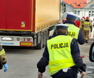 Wypadek na strefie w Starachowicach