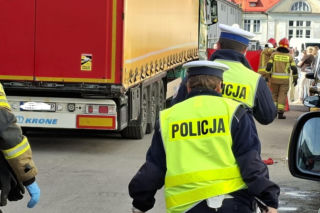 Wypadek na strefie w Starachowicach